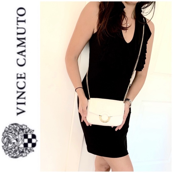Vince Camuto Handbags - SOLD Vince Camuto genuine leather crossbody clutch